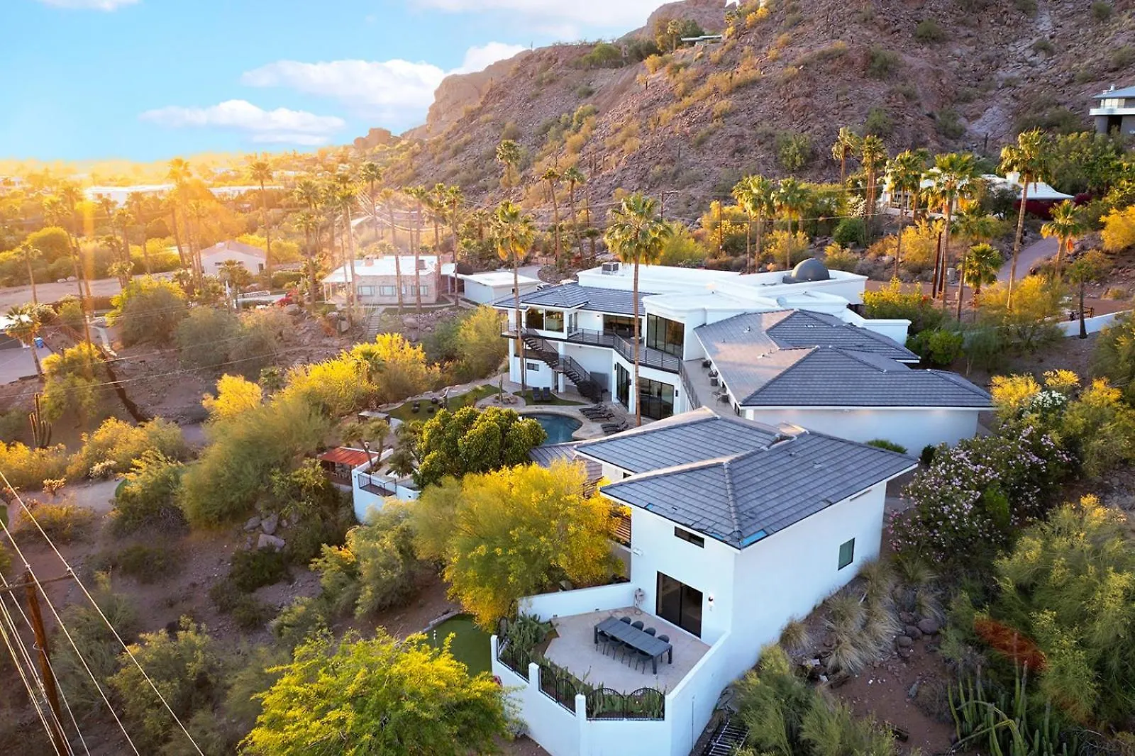 Camelback Mountain Mansion - Micro-Resort, Views, Golf, Heated Pool, Game Room 凤凰城 度假居