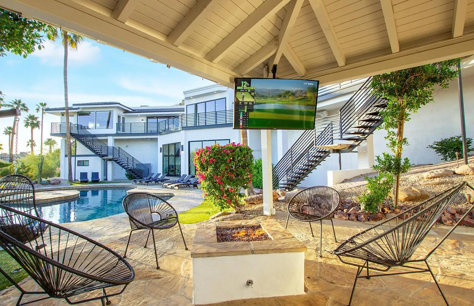 Camelback Mountain Mansion - Micro-Resort, Views, Golf, Heated Pool, Game Room 凤凰城 0*,